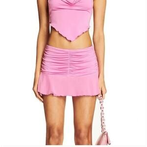 I.AM.GIA Pink Mini Skirt